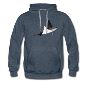 spotted-eagle-ray-mens-premium-hoodie